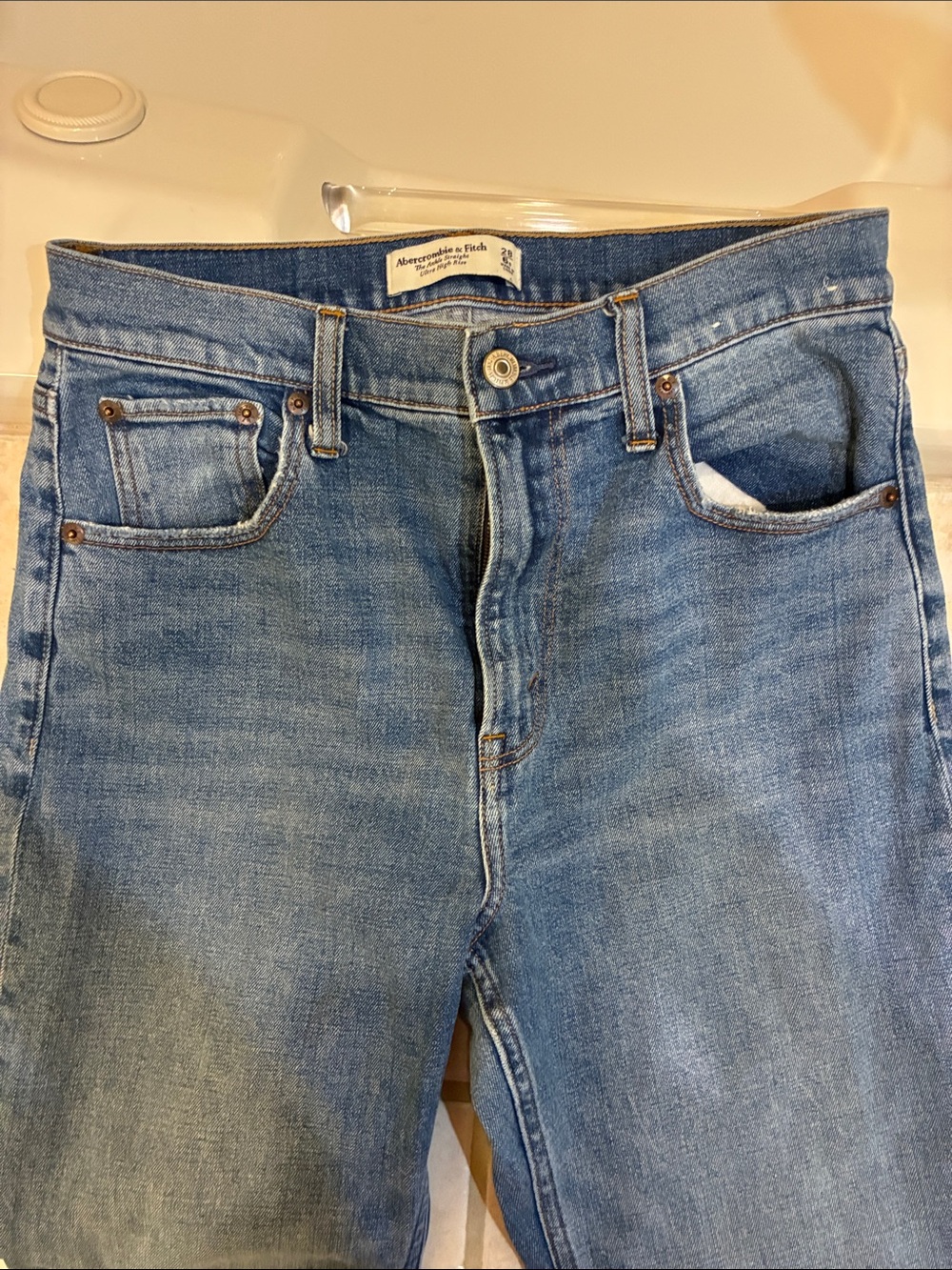 Abercrombie & Fitch so Blue Denim Jeans